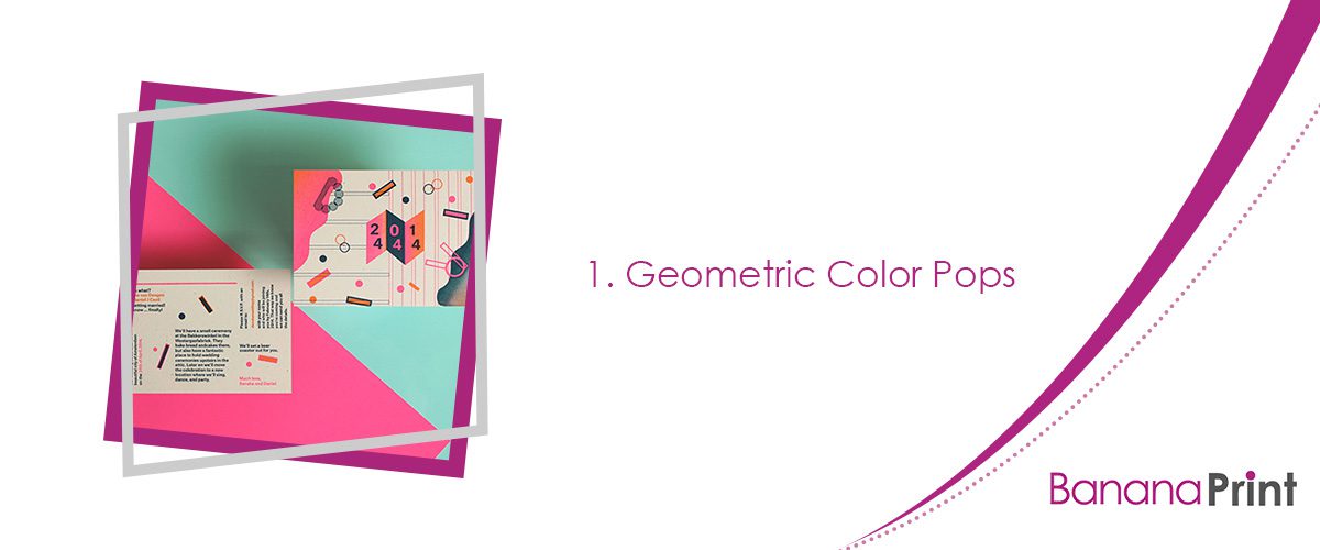 Geometric Color Pops