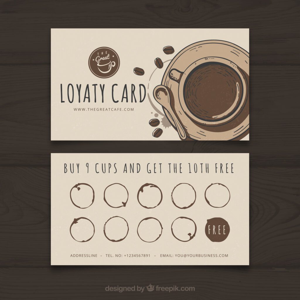 5 Ways to Market Your Business  Loyalty card template, Loyalty card  design, Punch cards